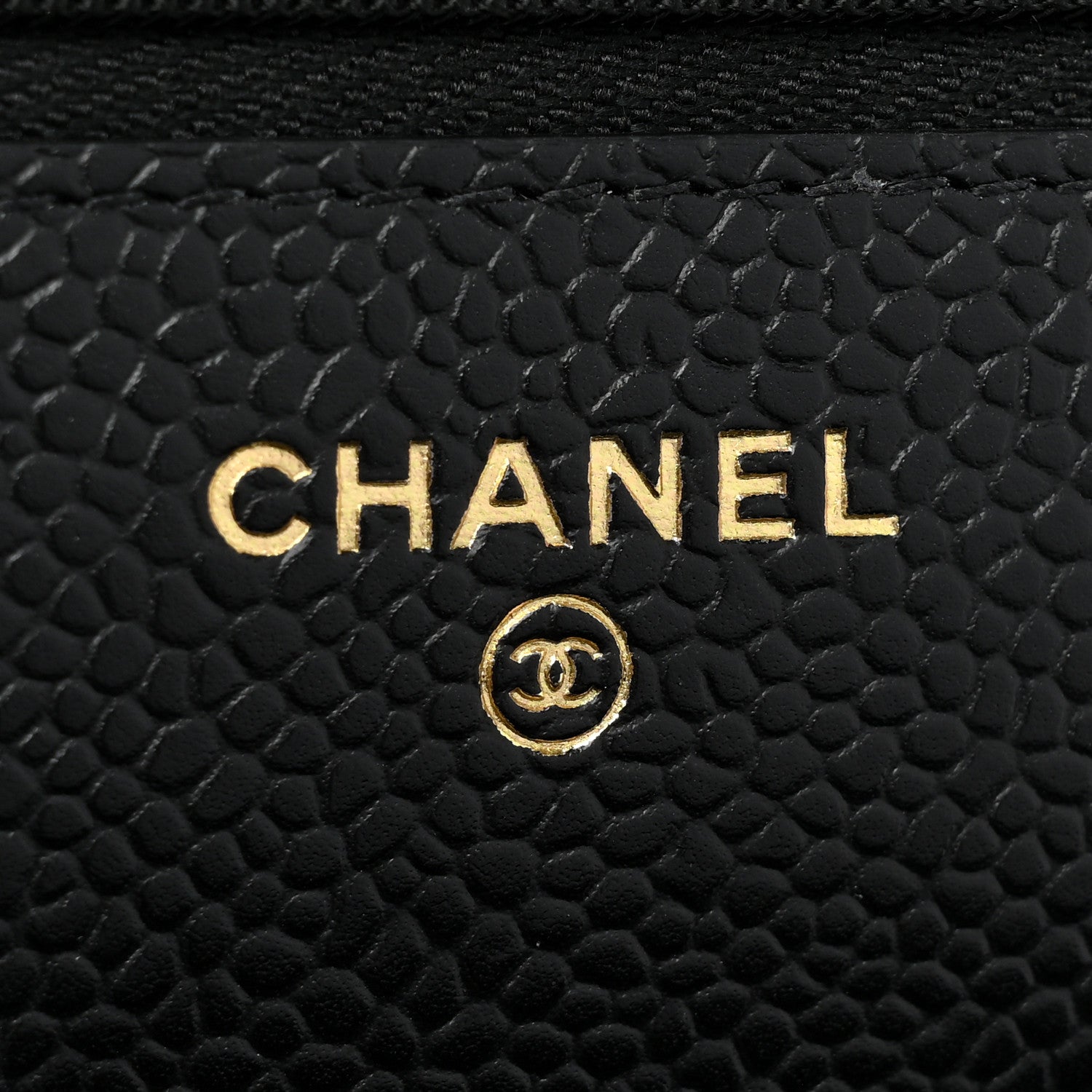 Chanel Caviar Quilted Wallet On Chain WOC Black 8 of 9