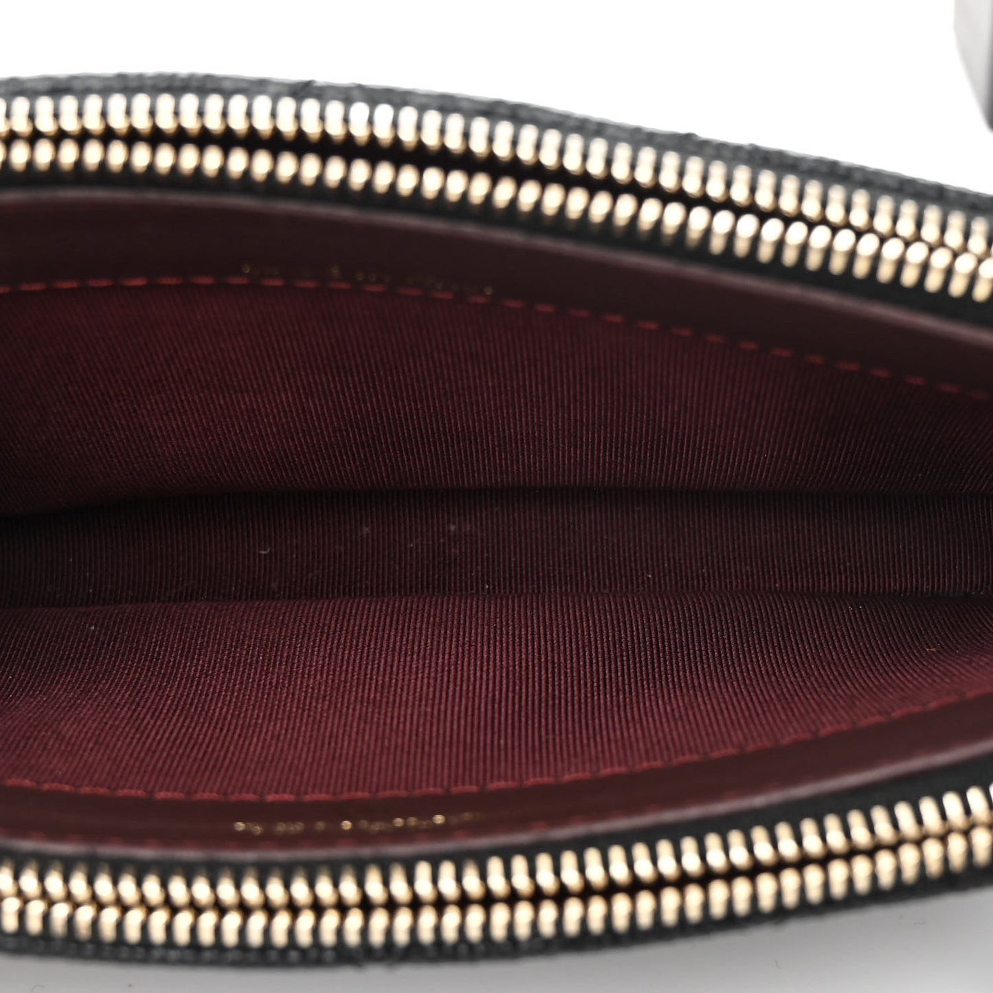 Caviar Quilted Small Clutch With Chain Black