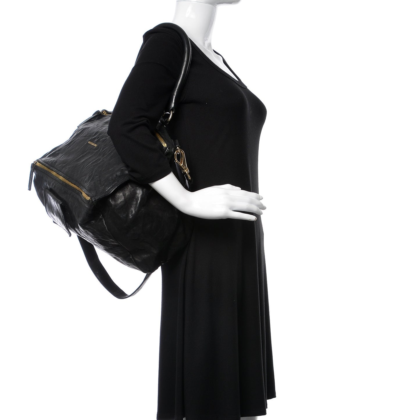 Tumbled Sheepskin Large Pandora Black