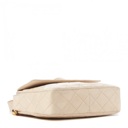 Chanel Lambskin Quilted CC Tassel Camera Case White 3 of 9