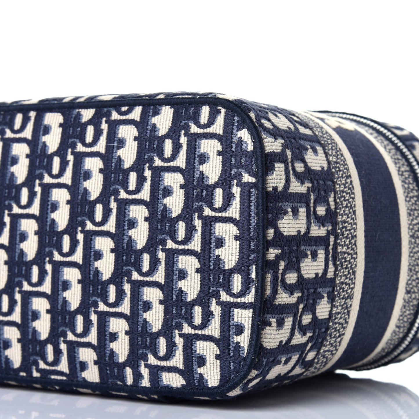 Oblique Diortravel Vanity Case Blue