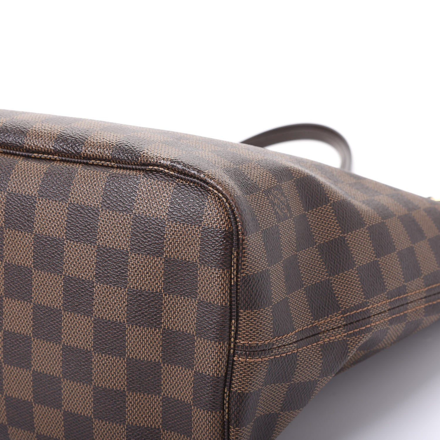 Louis Vuitton Damier Ebene Neo Neverfull MM Rose Ballerine 8 of 12