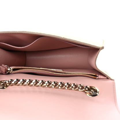 Salvatore Ferragamo Metallic Snakeskin Small Vara Chain Crossbody Gold 5 of 10