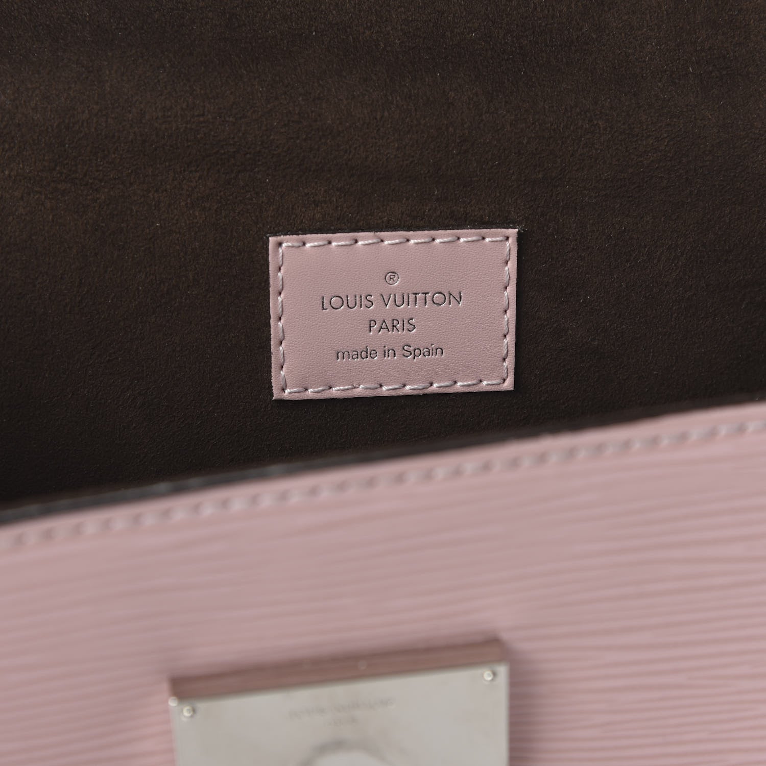 Louis Vuitton Epi Cluny BB Rose Ballerine 8 of 9