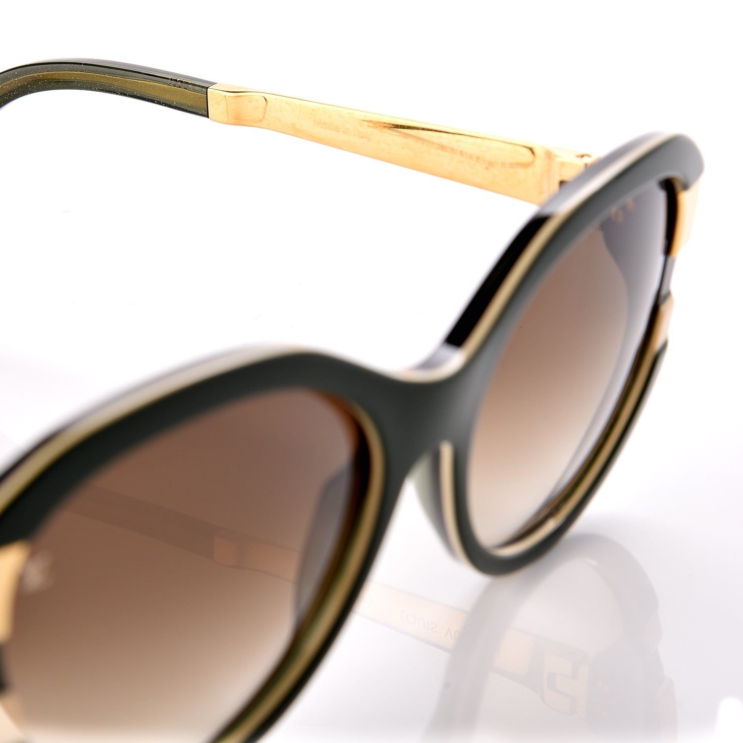 Louis Vuitton Petit Soupcon Cat Eye Sunglasses Z0801W Green 5 of 8