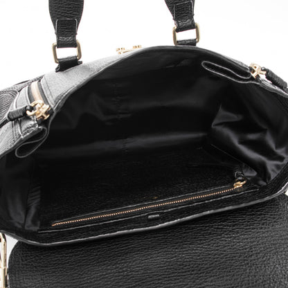 3.1 Phillip Lim 3.1 Textured Calfskin Medium Pashli Satchel Black 7 of 7