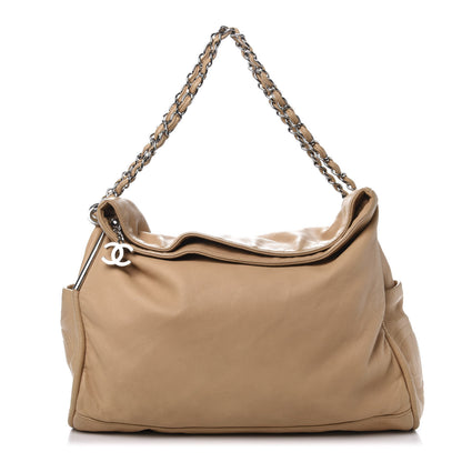 Chanel Lambskin Large Ultimate Soft Tote Beige 1 of 13