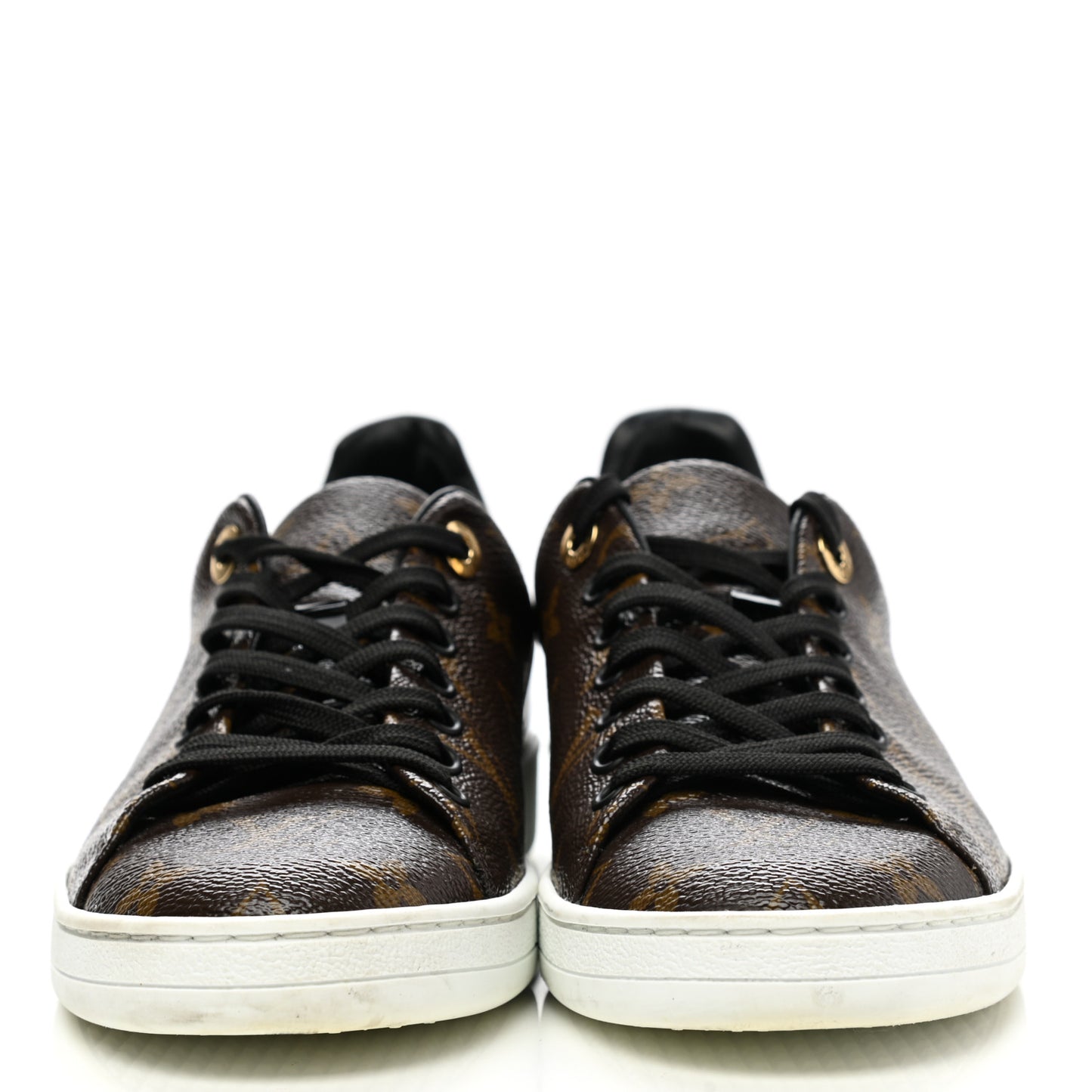 Patent Monogram Frontrow Sneakers 39