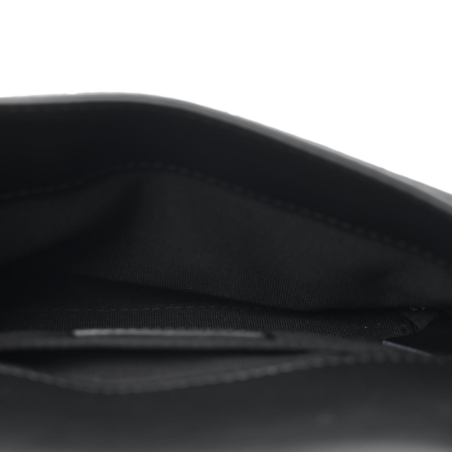 Calfskin Quilted CC Uniform Flap Belt Bag Black