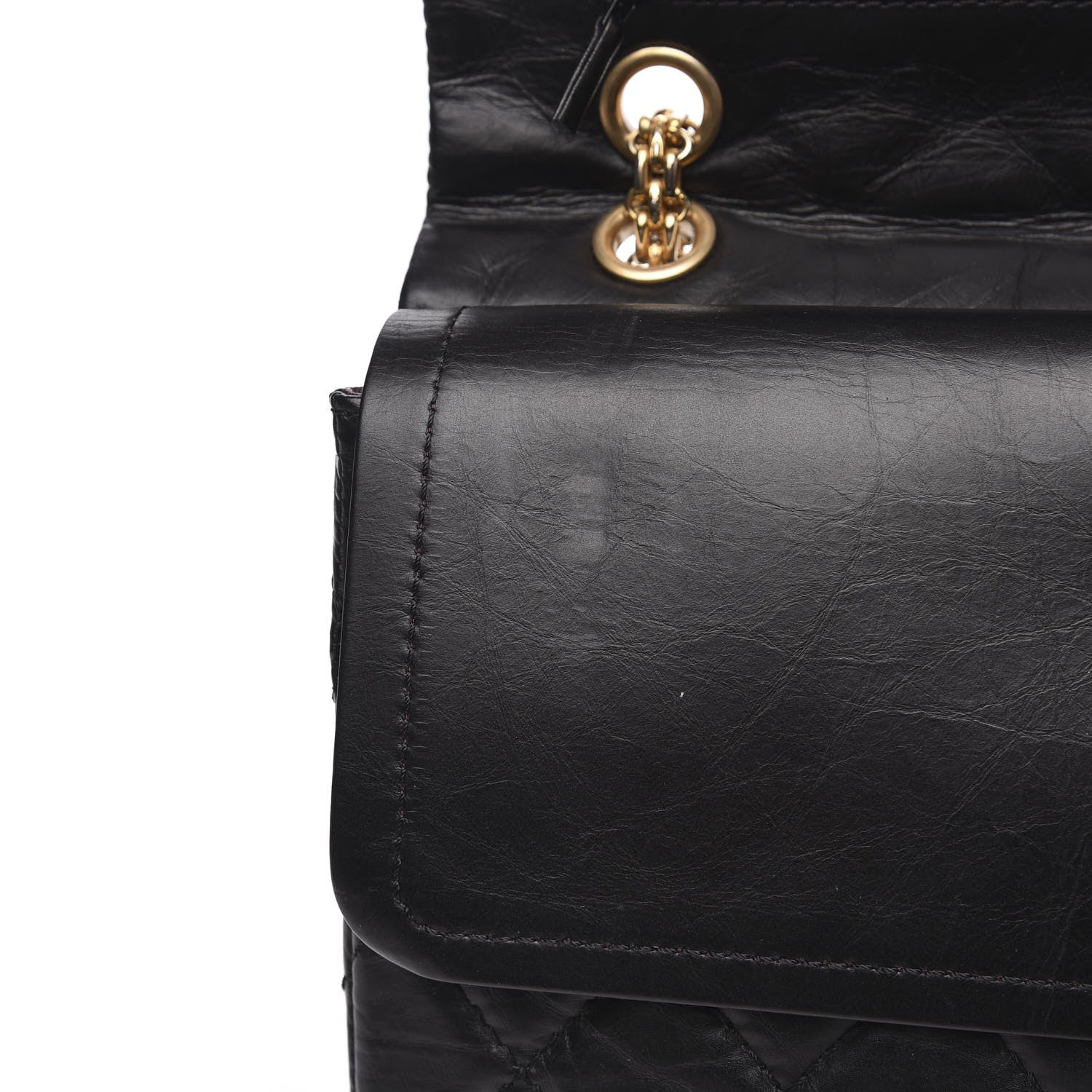 Chanel Aged Calfskin Quilted 2.55 Reissue 227 Flap Black 14 of 14