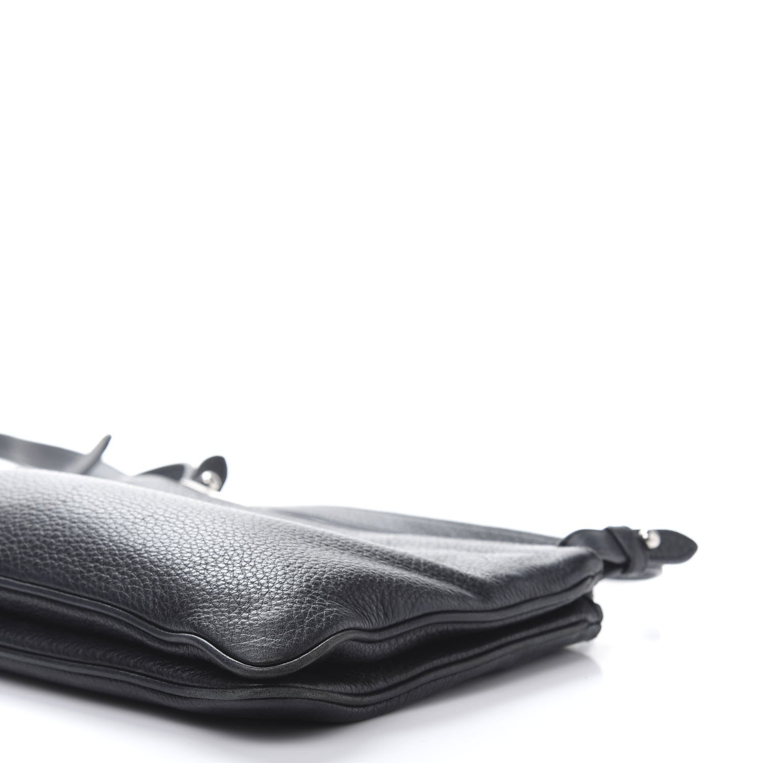 Prada Vitello Daino Double Zip Crossbody Bag Black 8 of 12