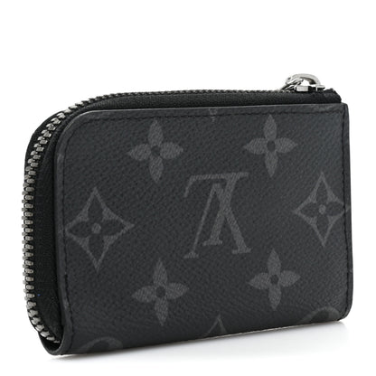 Louis Vuitton Monogram Eclipse Coin Purse 3 of 9