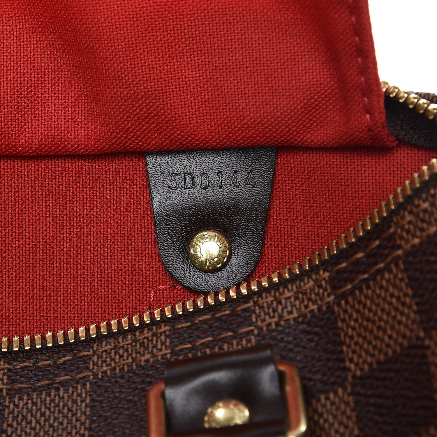Louis Vuitton Damier Ebene Speedy Bandouliere 25 7 of 10