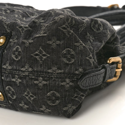 Louis Vuitton Denim Neo Cabby MM Black 11 of 11