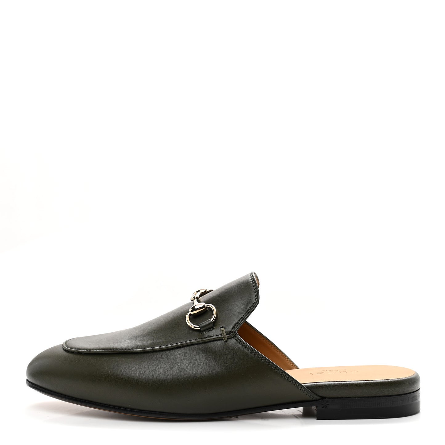 Calfskin Womens Princetown Slippers 37 Luscious Green
