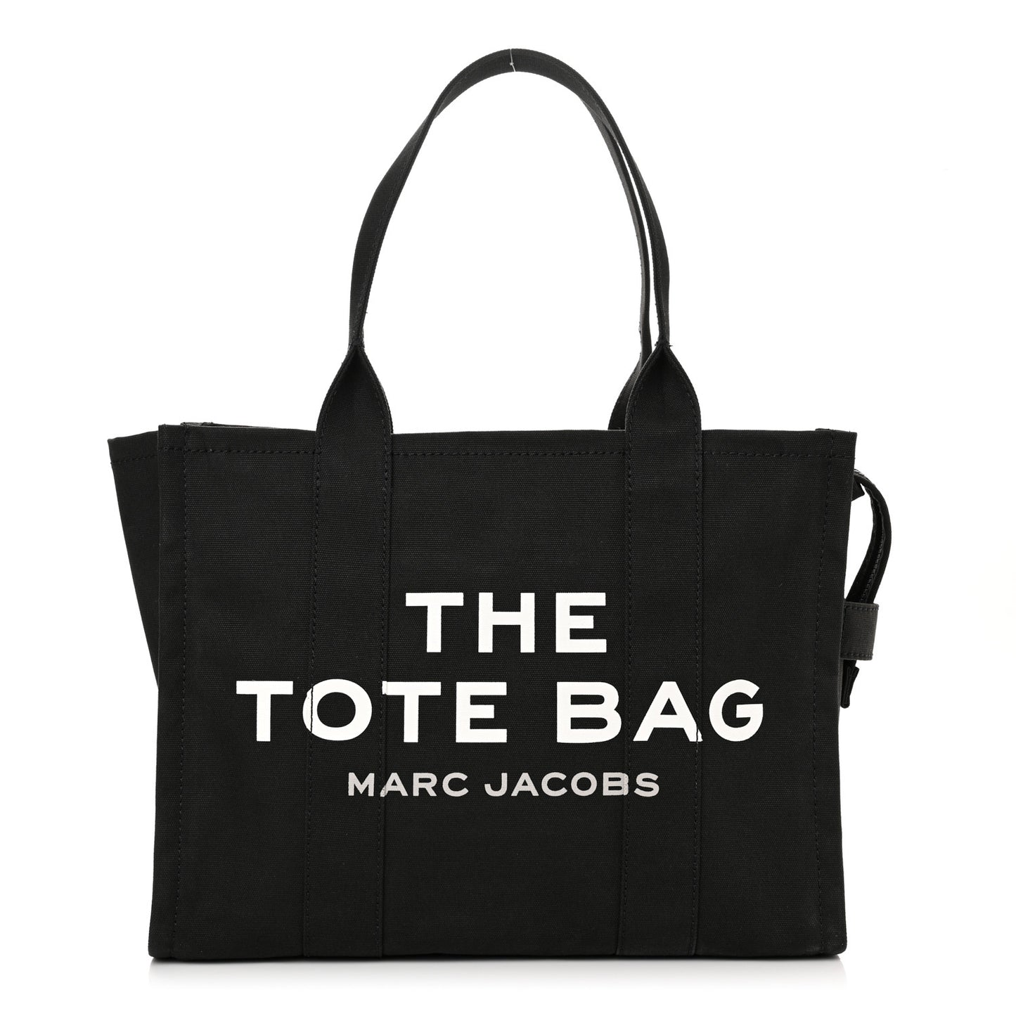 Cotton Canvas Large The Tote Bag Black