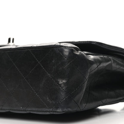 Chanel Lambskin Quilted Medium Double Flap Black 10 of 13