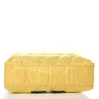 Prada Tessuto Nylon Tote Yellow 8 of 9