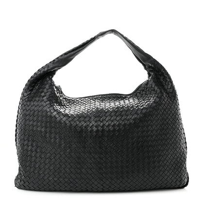 Bottega Veneta Nappa Intrecciato Maxi Veneta Hobo Black 1 of 12
