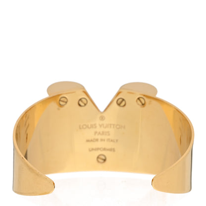 Louis Vuitton Essential V Cuff Gold 3 of 4