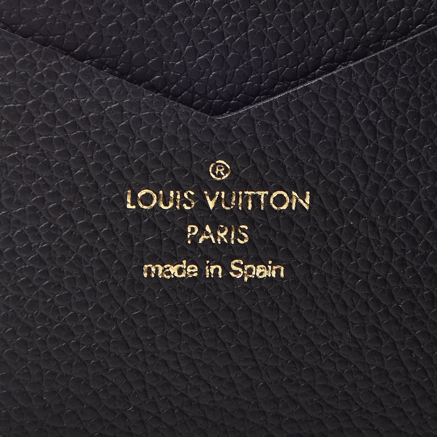 Louis Vuitton Empreinte iPhone X/XS Folio Case Black 5 of 7