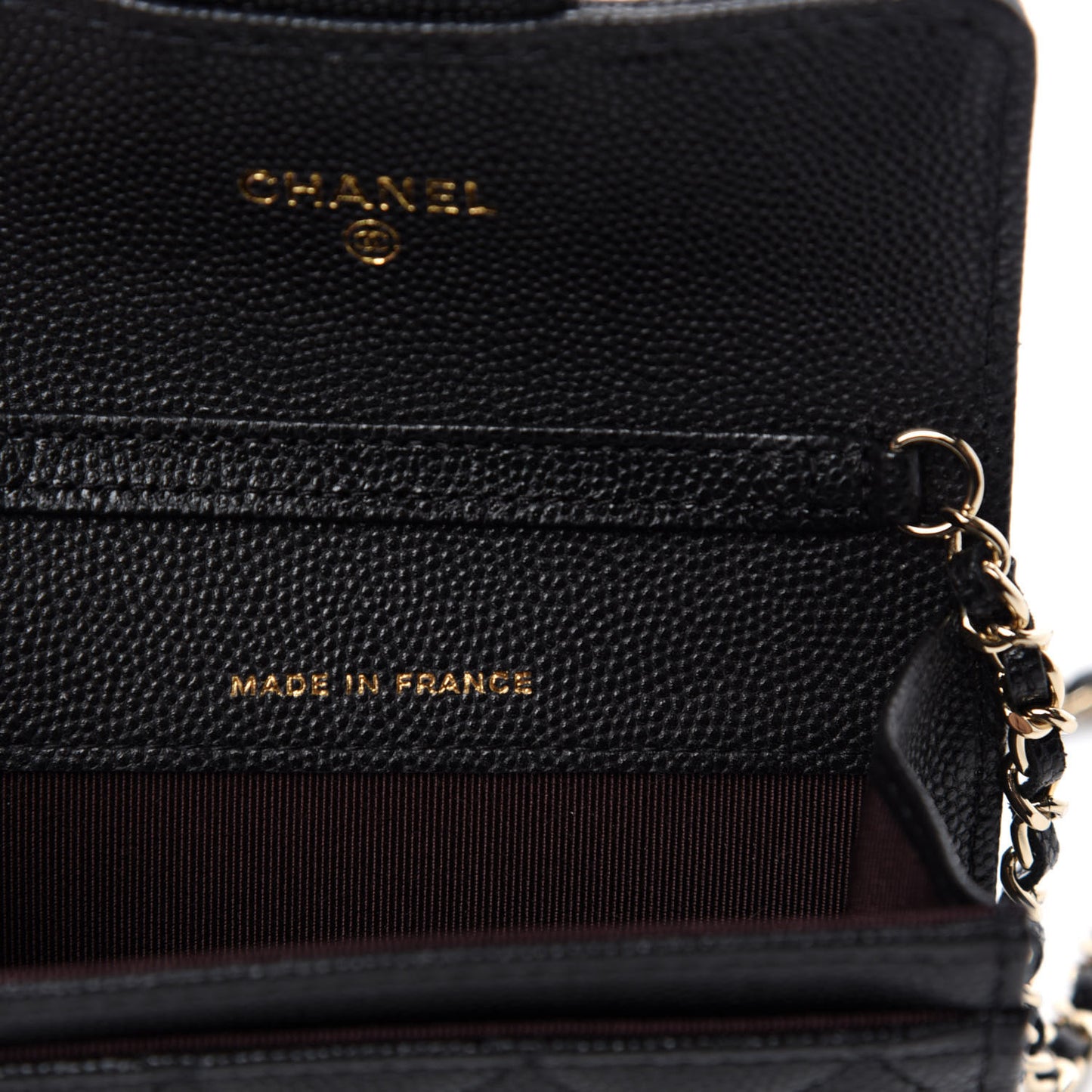 Caviar Quilted Belt Bag Black