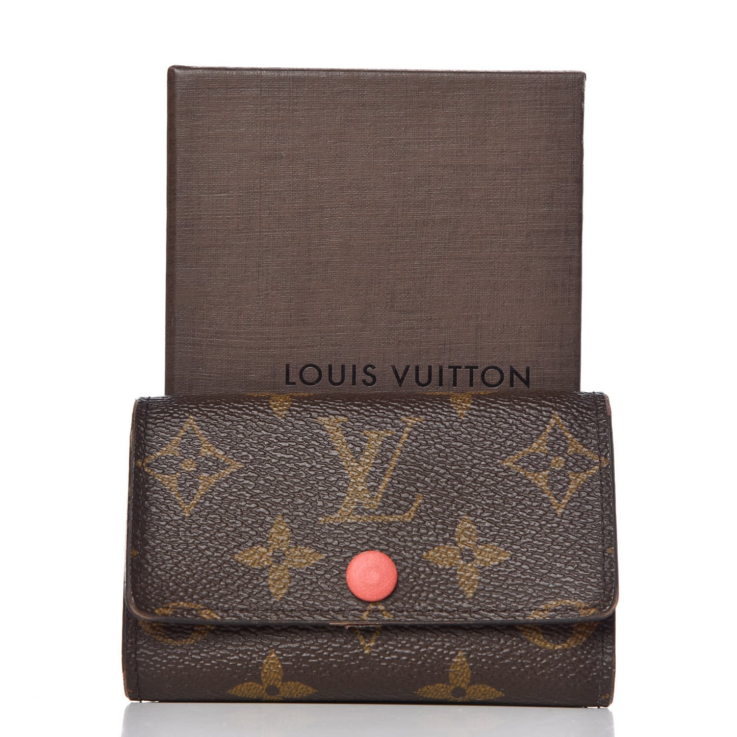 Monogram 6 Key Multicles Holder Poppy