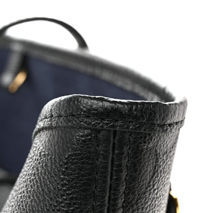 Louis Vuitton Empreinte Monogram Giant Neverfull MM Black 11 of 14