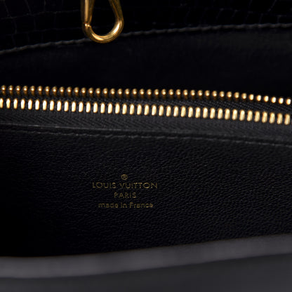 Louis Vuitton Crocodile Brilliant Montaigne MM Black 11 of 12