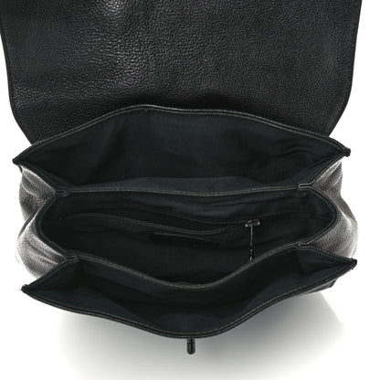 Chanel Grained Calfskin CC Backpack Black 4 of 10