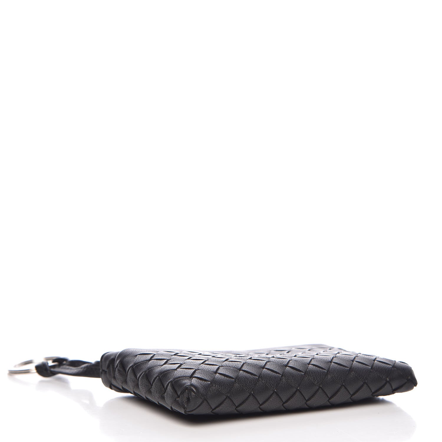 Bottega Veneta Nappa Intrecciato Key Holder Black 4 of 9