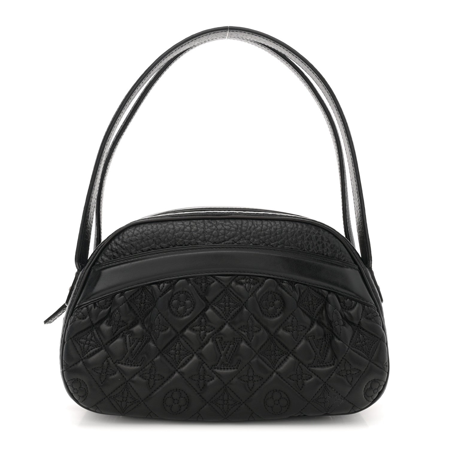 Louis Vuitton Lambskin Vienna Klara Black 1 of 12