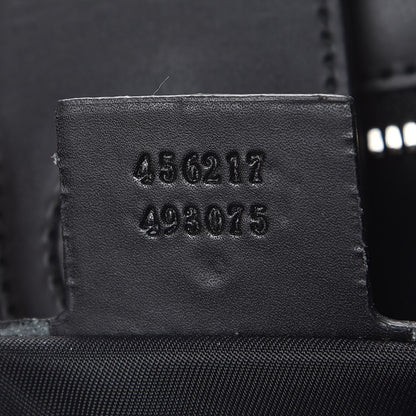 Gucci Soft GG Supreme Monogram Web Vertical Tote Black 8 of 8