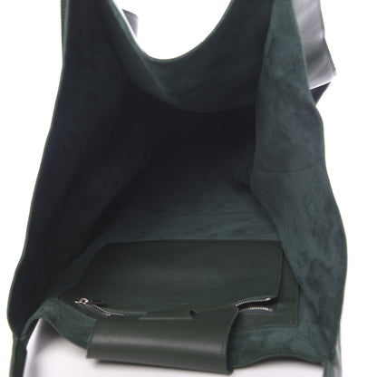 Celine Smooth Calfskin Medium Big Bag Dark Green 5 of 10