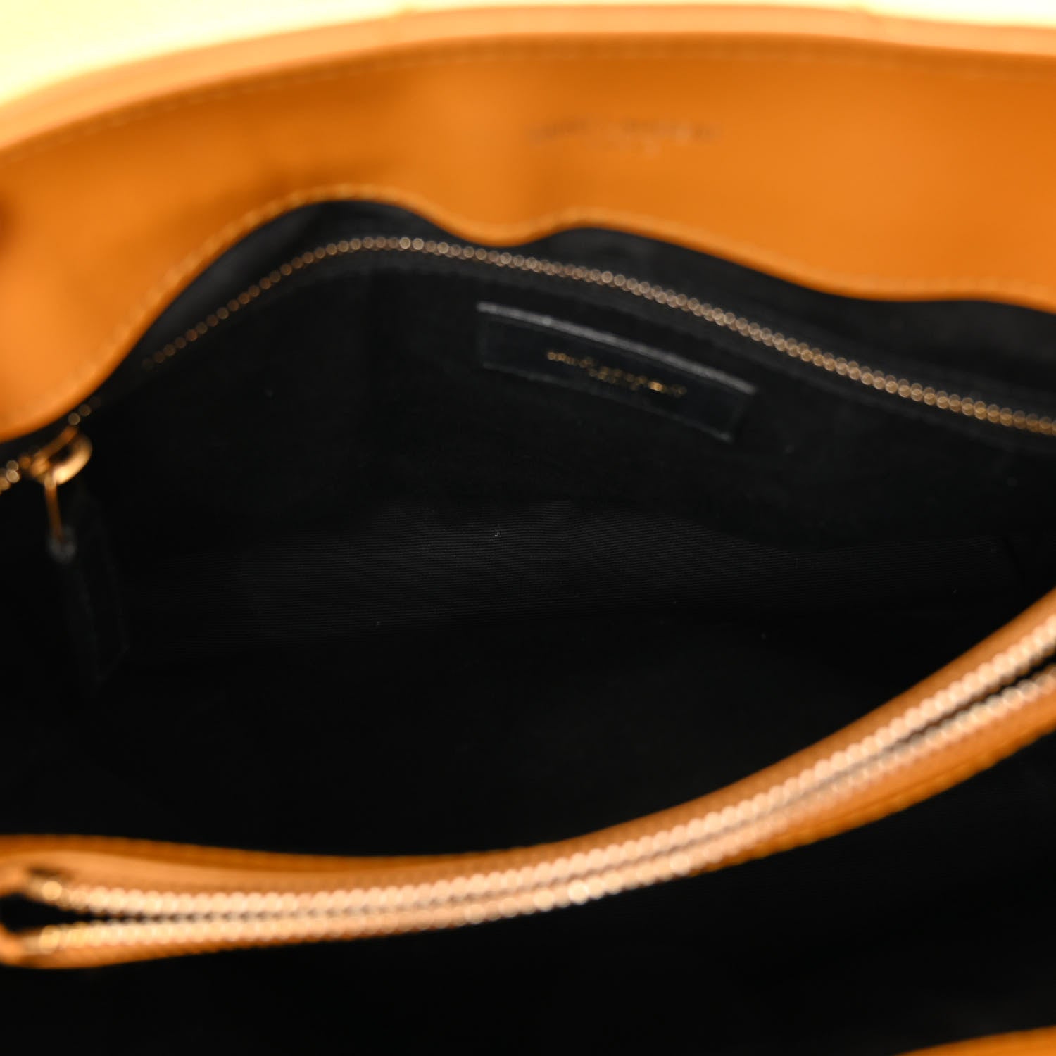 Saint Laurent Calfskin Y Quilted Monogram Medium Loulou Chain Satchel Cheddar 6 of 11
