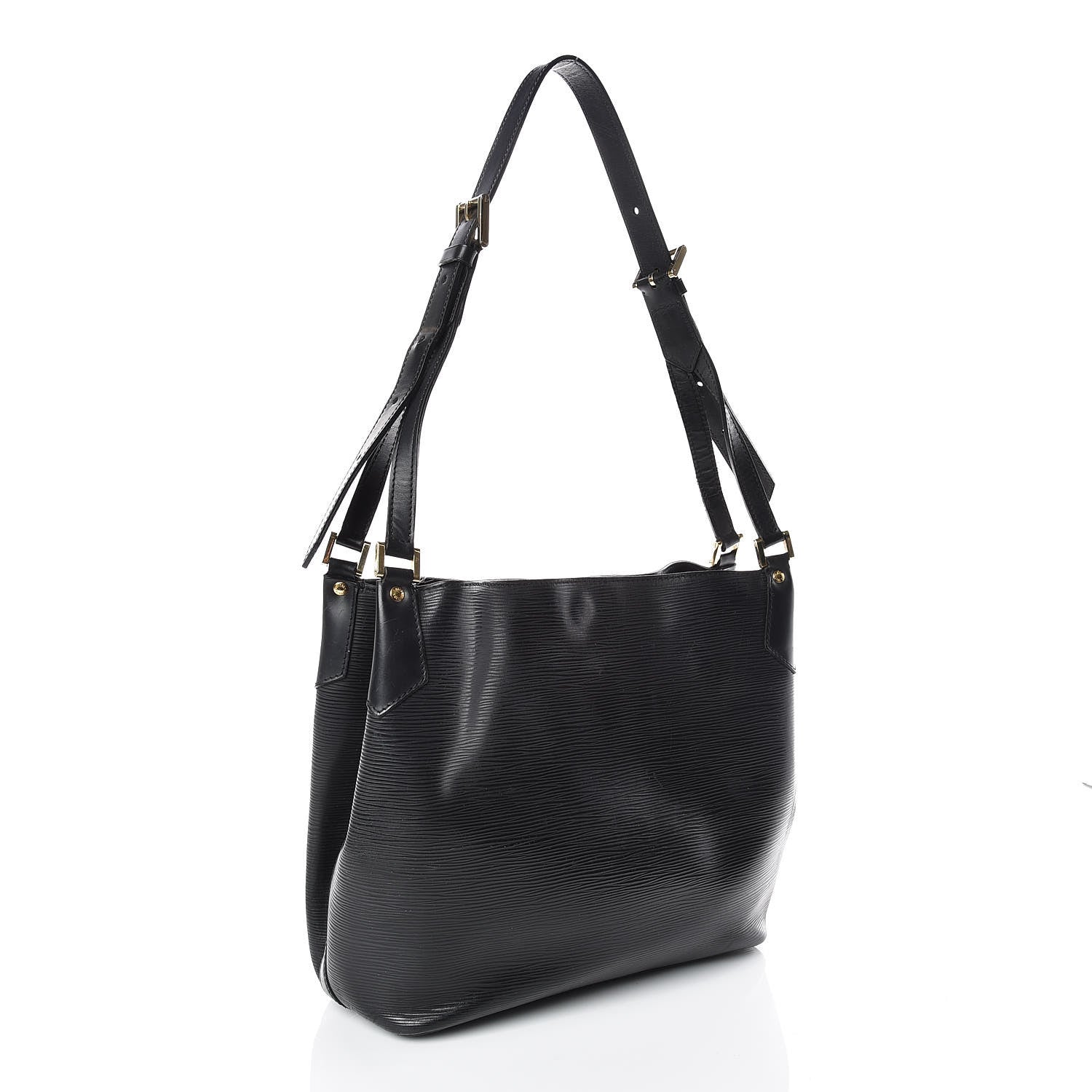 Louis Vuitton Epi Mandara MM Black 3 of 23