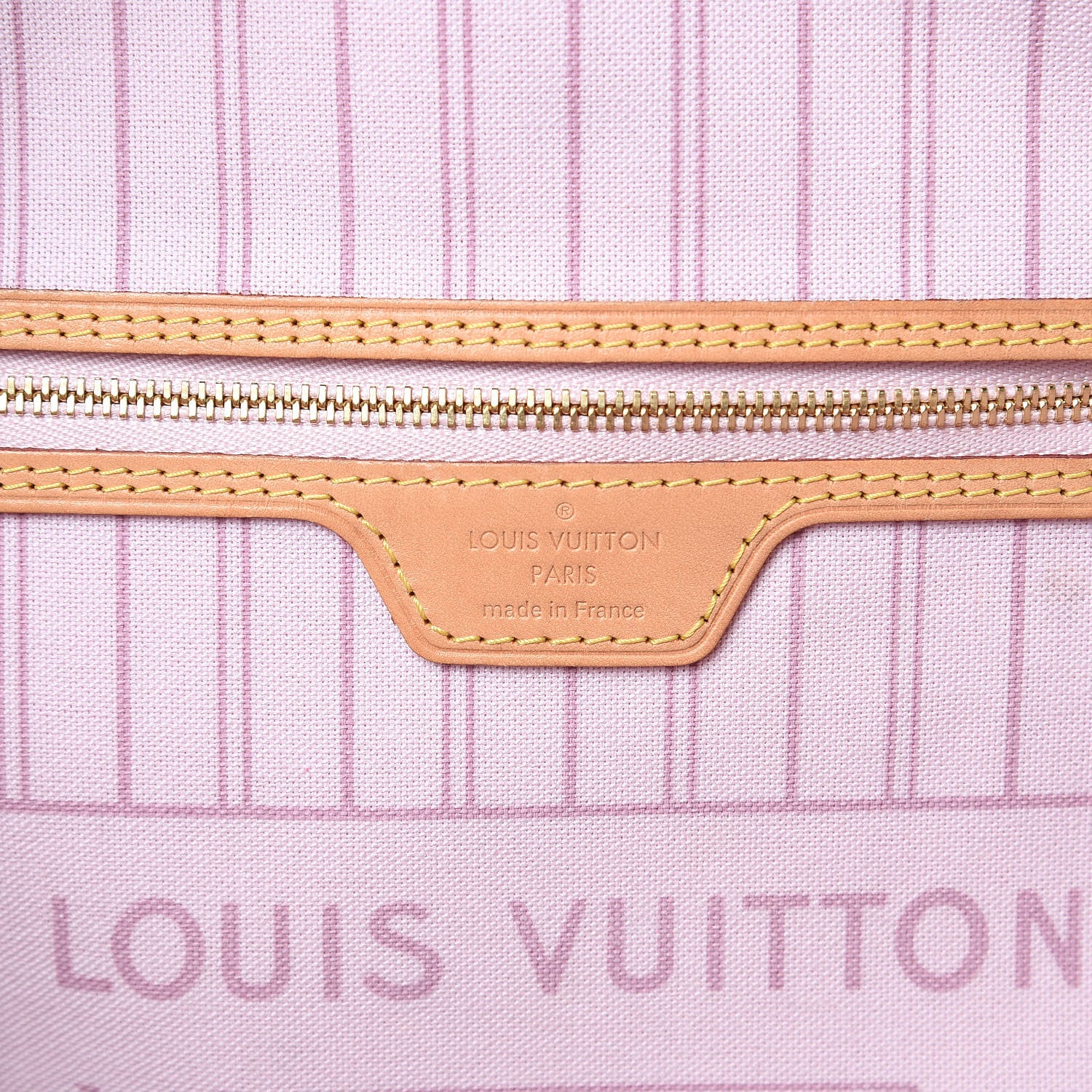 Louis Vuitton Monogram Saint Barth V Neverfull MM Rose Ballerine 6 of 20