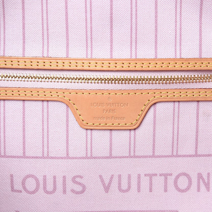 Louis Vuitton Monogram Saint Barth V Neverfull MM Rose Ballerine 6 of 20
