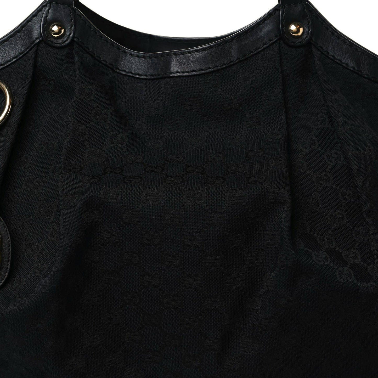 Monogram Large Sukey Black