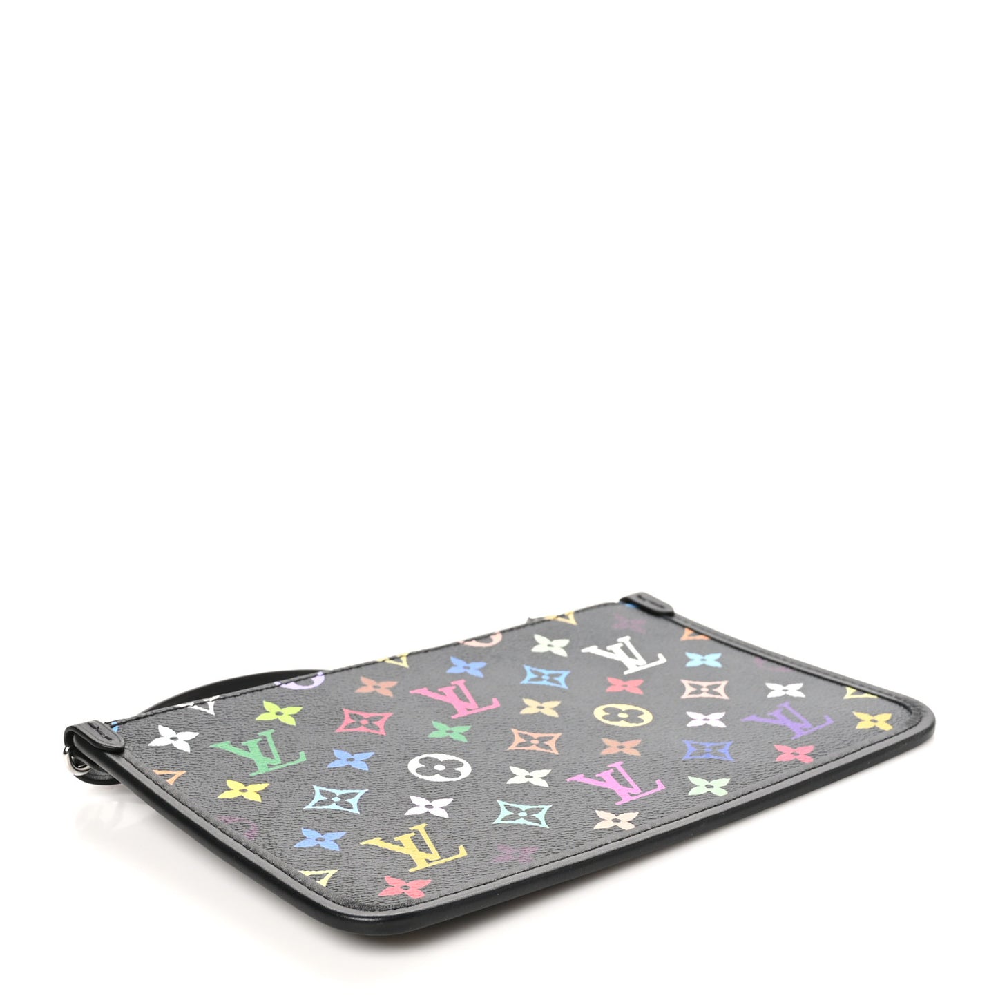 LV x TM Monogram Multicolor Carryall PM Pochette Black
