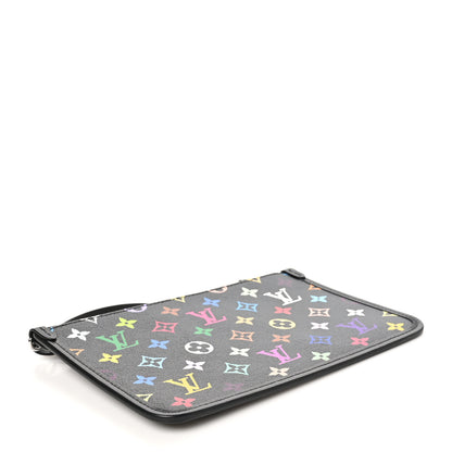 Louis Vuitton LV x TM Monogram Multicolor Carryall PM Pochette Black 4 of 7