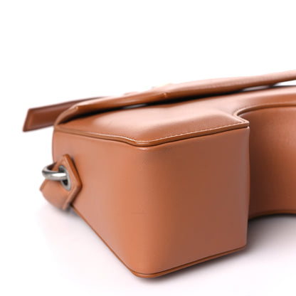 Off-White Calfskin Burrow 22 Shoulder Bag Brown 7 of 8
