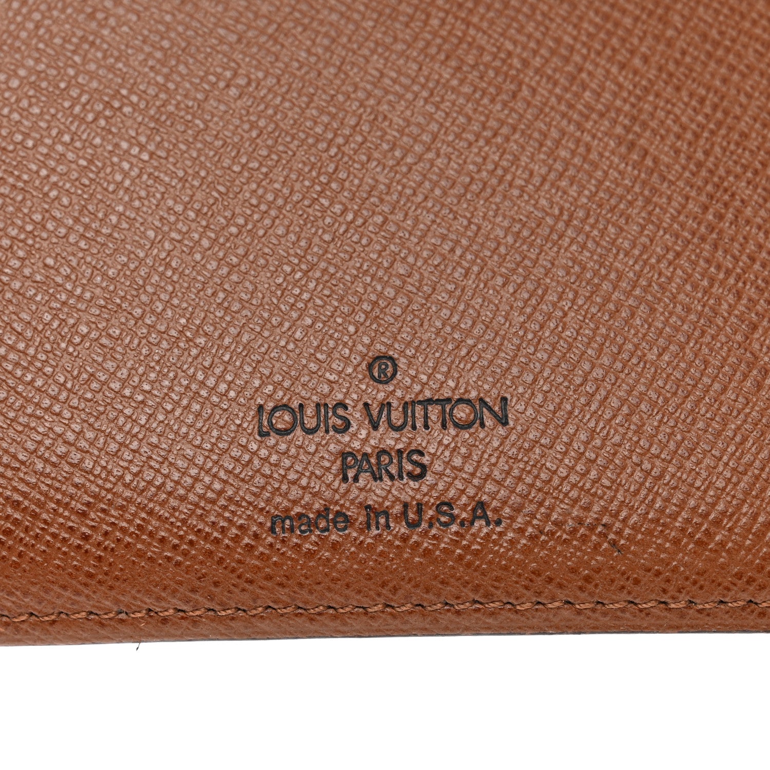 Louis Vuitton Monogram Simple Checkbook Holder Wallet 6 of 8