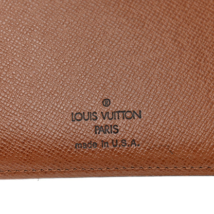 Louis Vuitton Monogram Simple Checkbook Holder Wallet 6 of 8