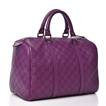 Gucci Guccissima Medium Joy Boston Purple 2 of 15