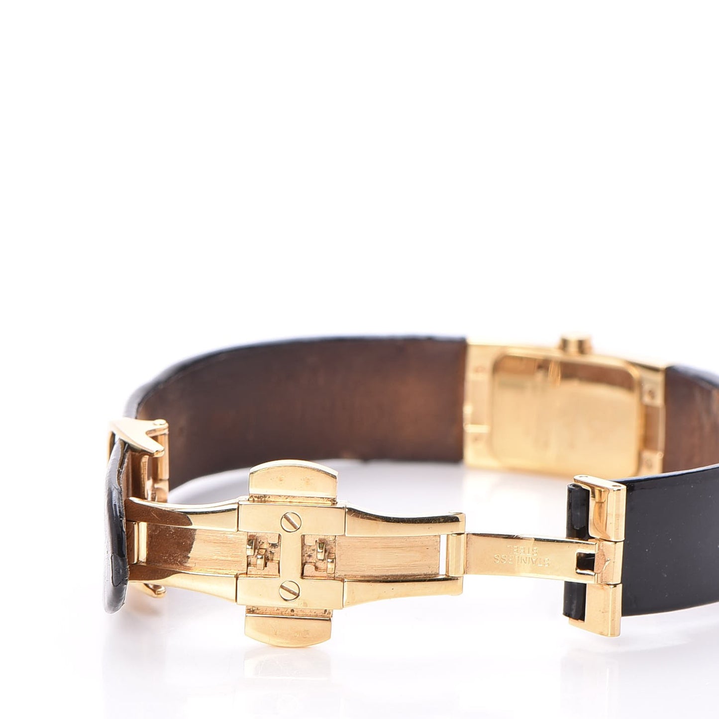 Patent Watch Black Gold