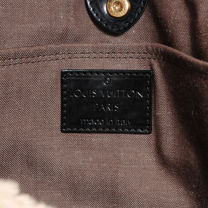 Louis Vuitton Patent Monogram Shearling Sac Thunder 6 of 7