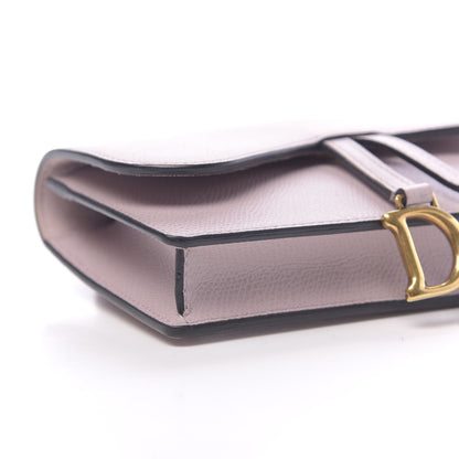 Christian Dior Grained Calfskin Saddle Belt Bag Light Purple 9 of 13