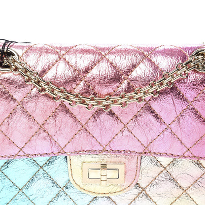 Chanel Metallic Goatskin Quilted Mini 2.55 Reissue Flap Multicolor 8 of 9