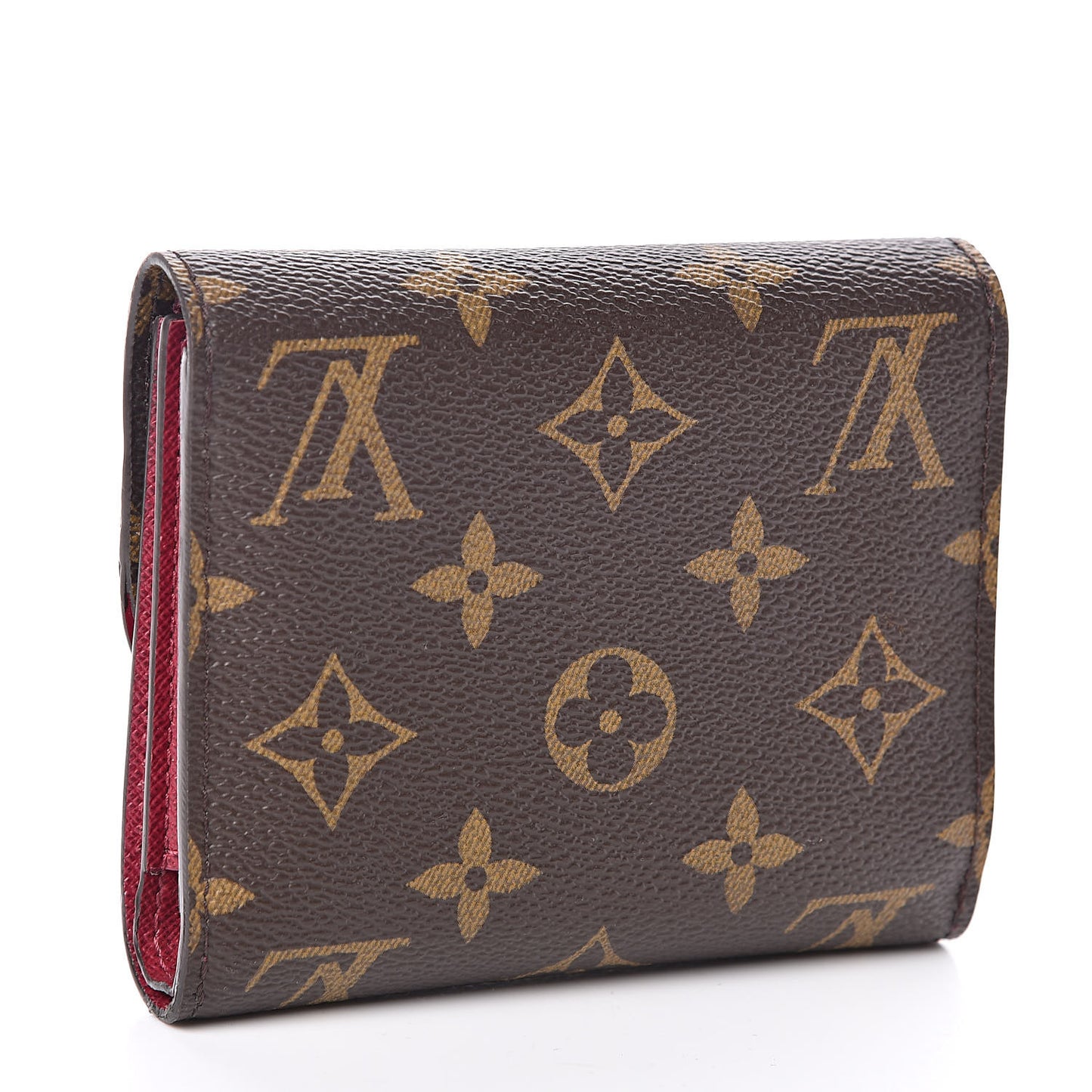 Monogram Ariane Compact Wallet Fuchsia